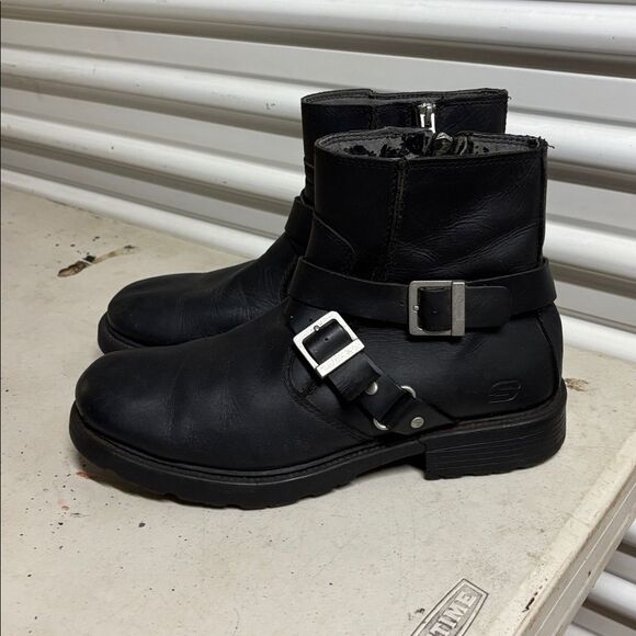 Sketchers Motorcycle Boots 10.5 main image 4